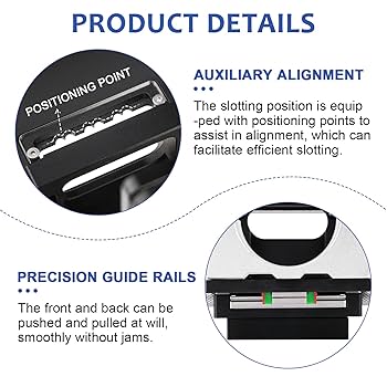 Amazon.com: YUCHENGTECH 2 in 1 Invisible Fastener Slotting